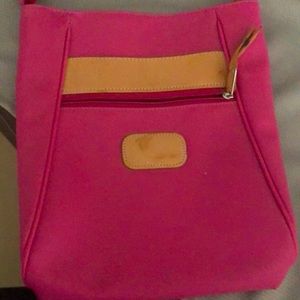 Jon Hart Cross Body Purse in Pink.